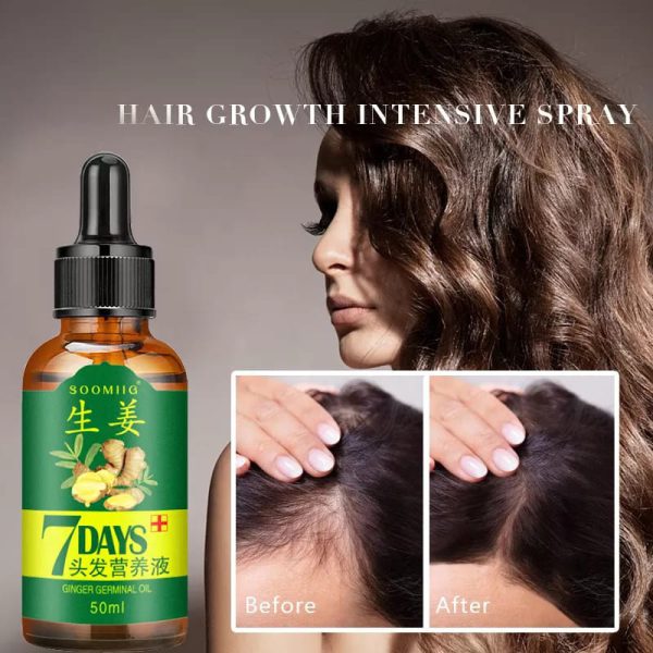 7 Day Ginger Germinal Hair growth oil