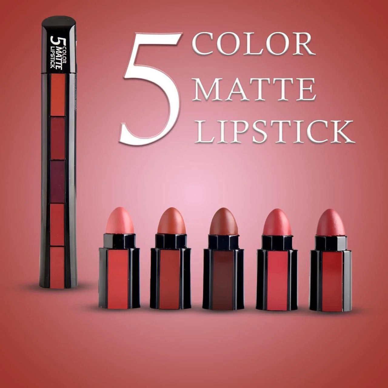 5 in 1 Matte Lipstick –